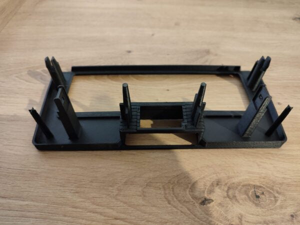 Marco adaptador para autorradio Nissan terrano