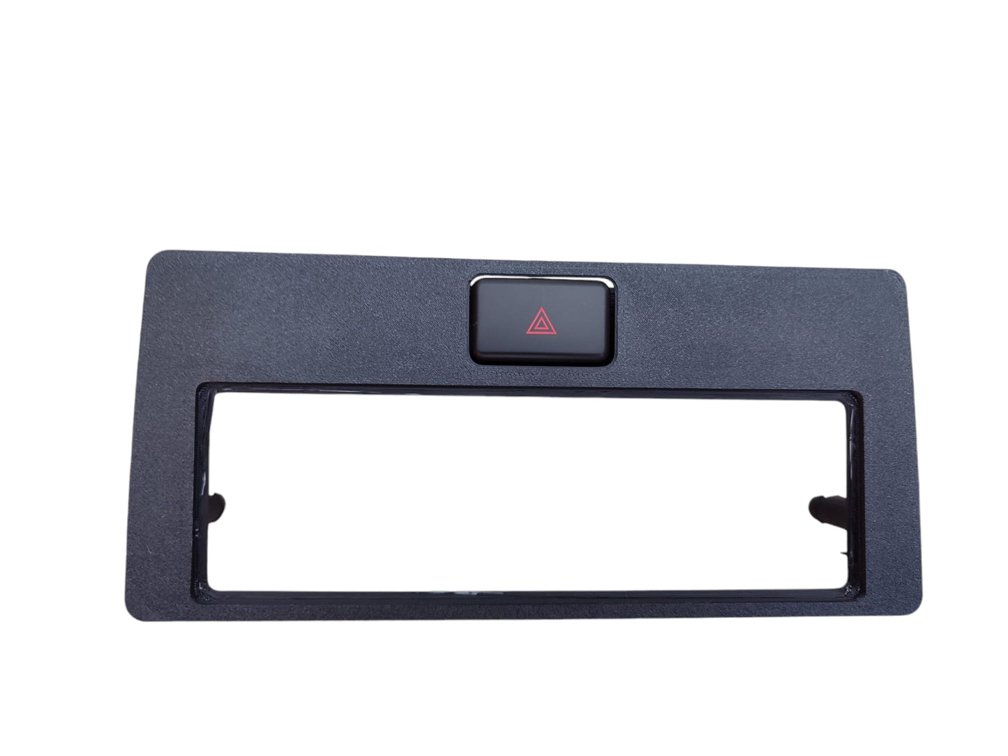 Marco adaptador y botón warning para autorradio Nissan terrano